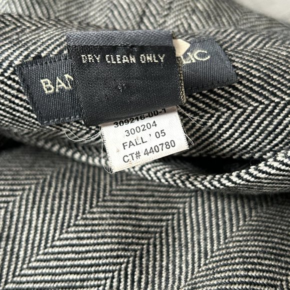 Vintage Banana Republic Wool Herringbone Pleated Y2K Skirt (size 6) - Picture 11 of 11